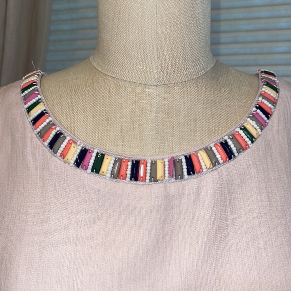 Amy Lou Beaded Cold Shoulder Blouse - Picture 2 of 7